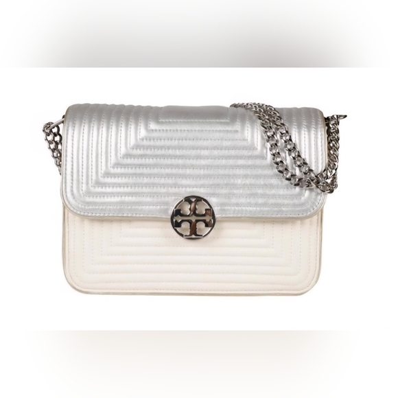 Tory Burch quilted leather shoulder bag - Picture 2 of 15